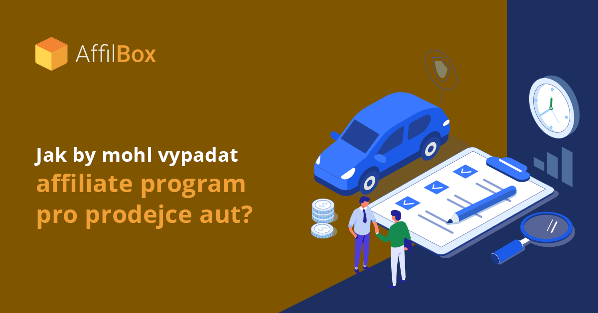 Jak by mohl vypadat affiliate program pro prodejce aut?